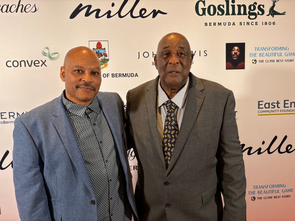 Colin Babb and Clyde Best